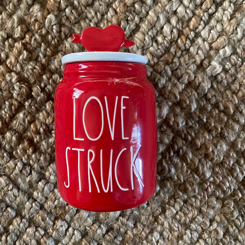 Rae Dunn Love Struck Canister